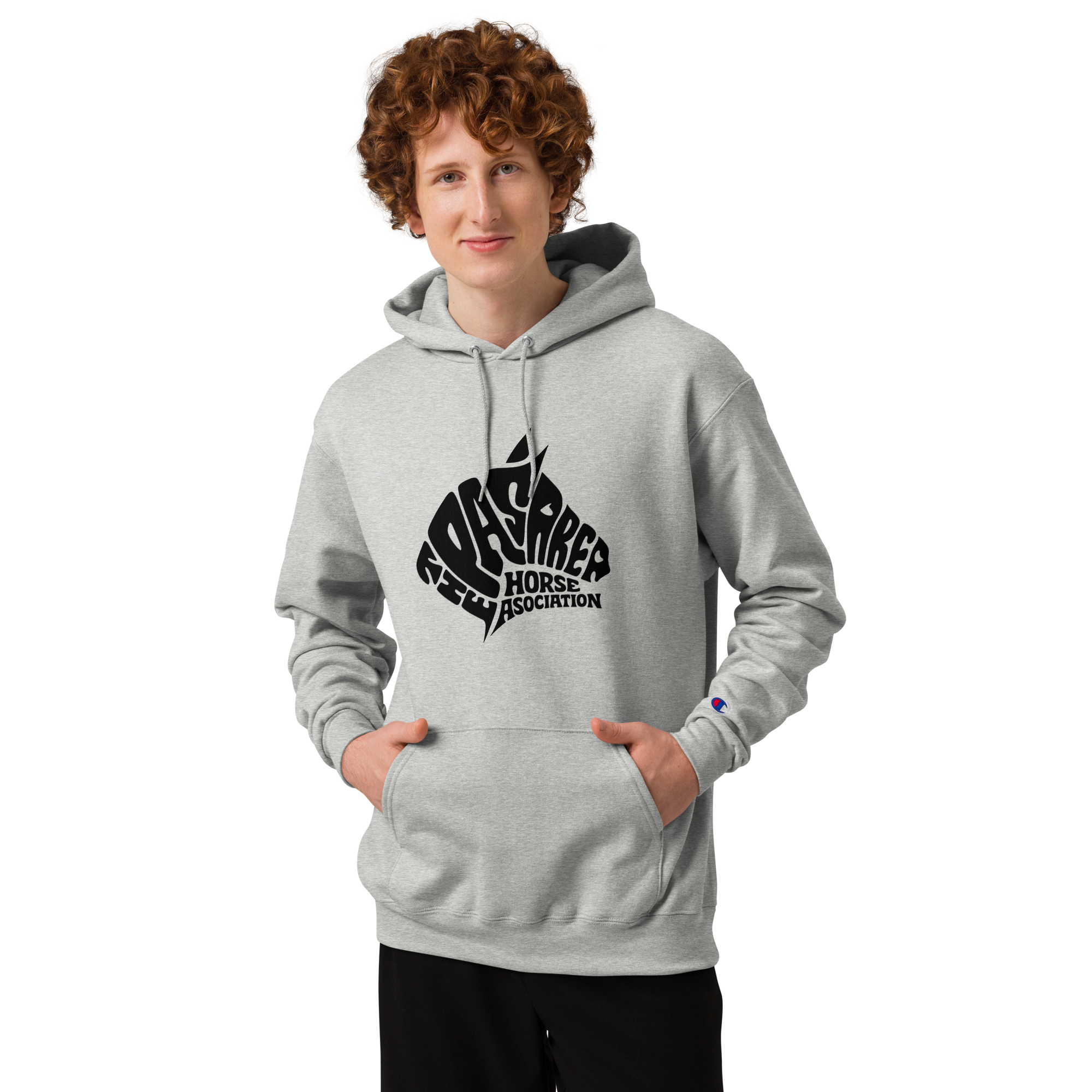 Unisex Champion hoodie - front-alt