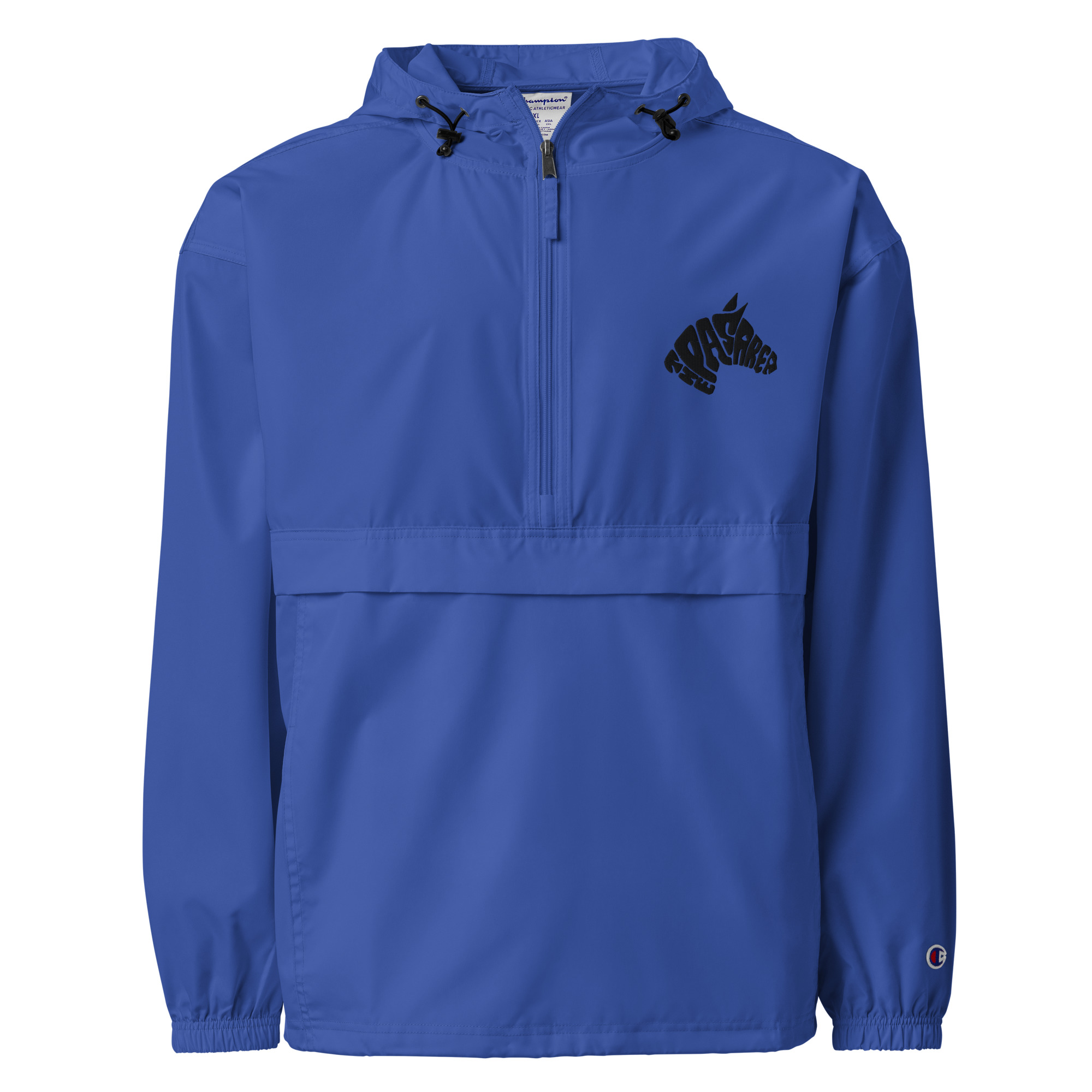 Embroidered Champion Packable Jacket - front-s3