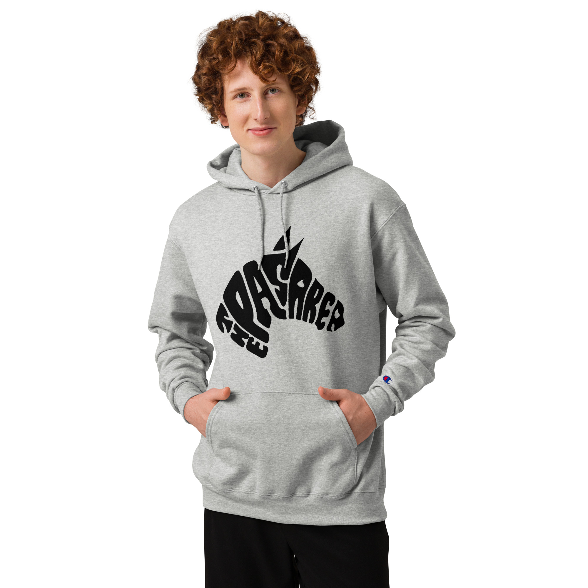 Unisex Champion hoodie - front-s2
