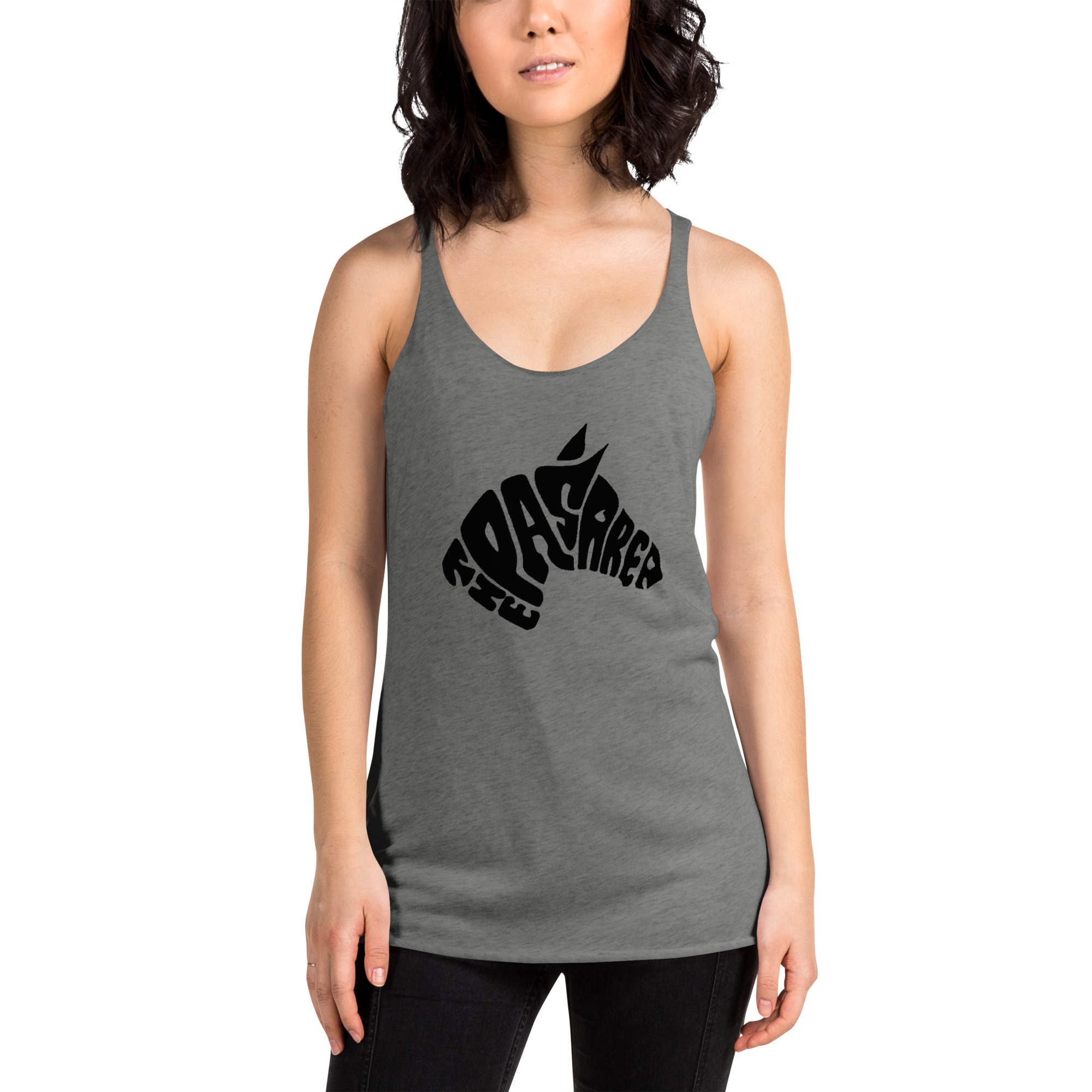 Women's Racerback Tank - front-s2