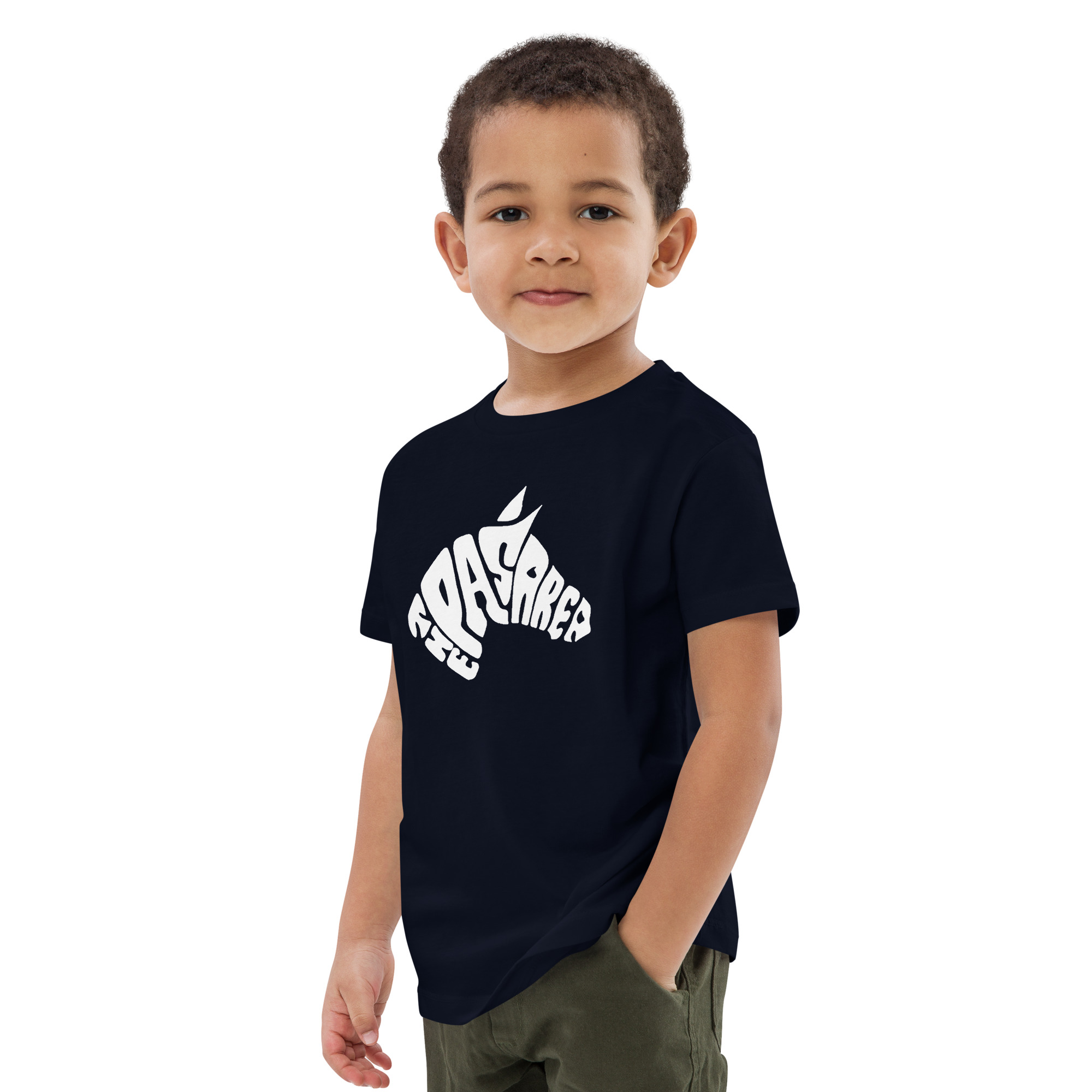 Organic cotton kids t-shirt - left-angle
